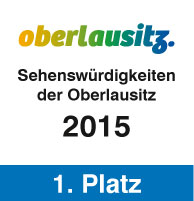 1. Platz Sehenswürdigkeiten der Oberlausitz 2015